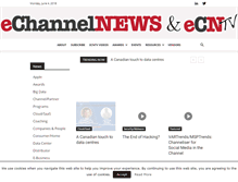 Tablet Screenshot of e-channelnews.com